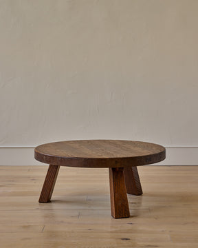 Brutalist Round Coffee Table
