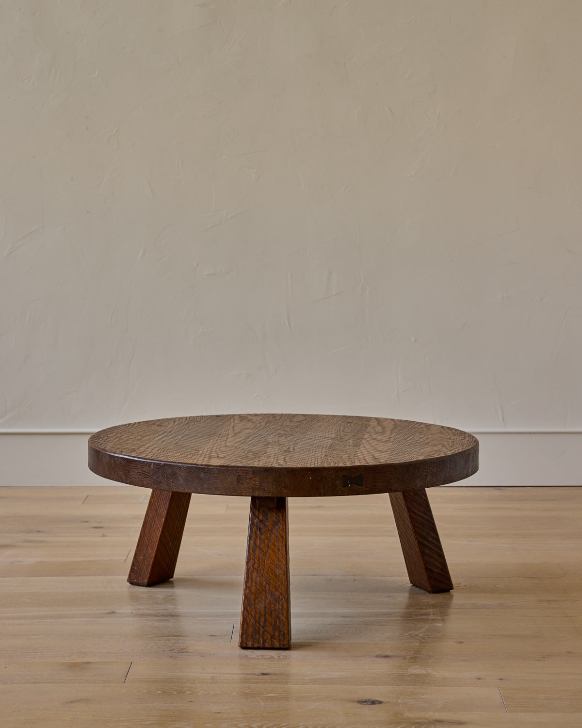 Brutalist Round Coffee Table