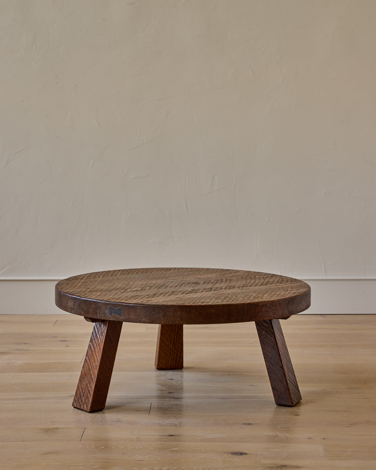 Brutalist Round Coffee Table