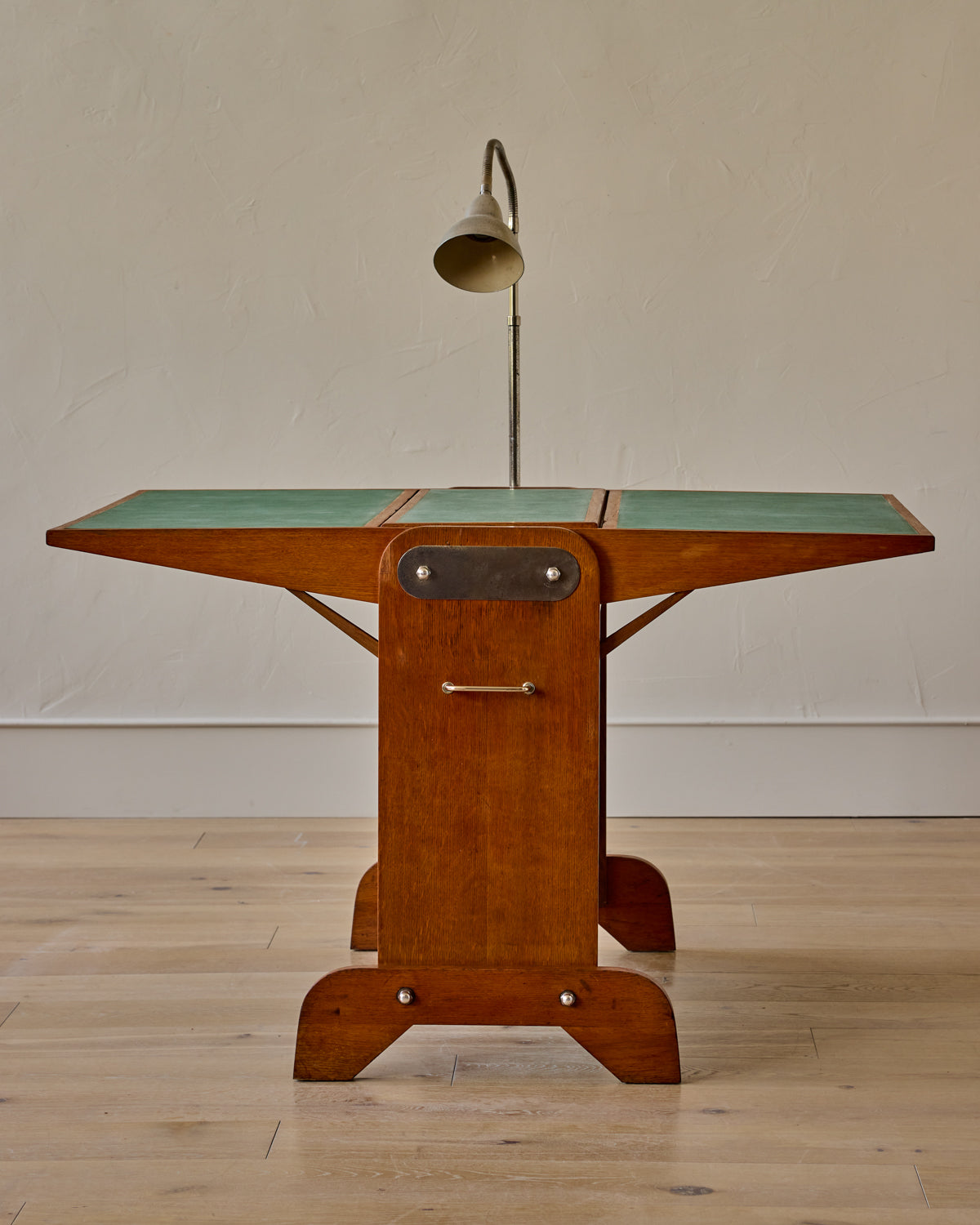 Partner Desk with Lamp