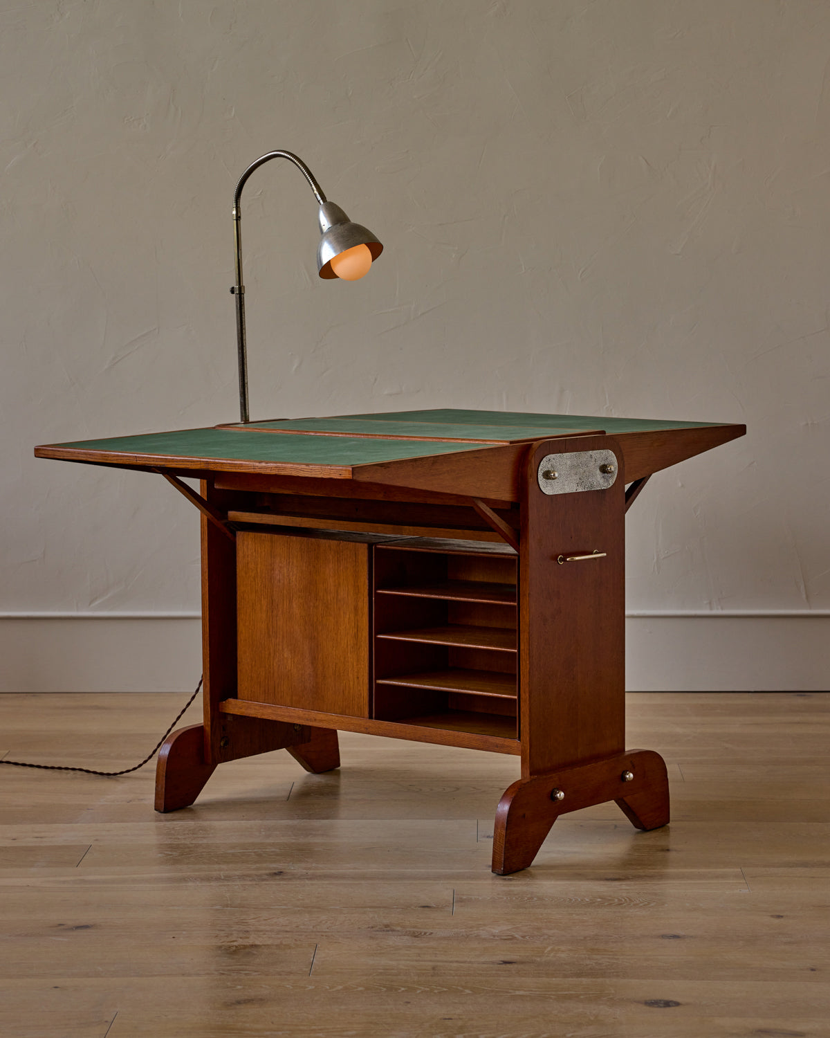 Partner Desk with Lamp