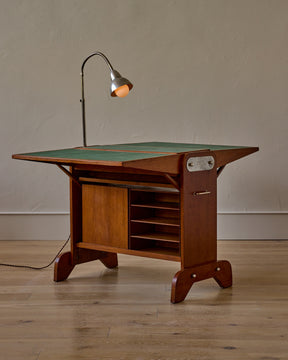 Partner Desk with Lamp