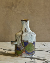 Blue + Green Pattered Jug