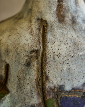 Blue + Green Pattered Jug