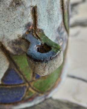 Blue + Green Pattered Jug