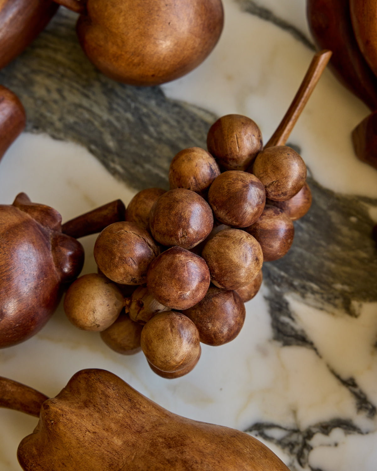 Bowl of Wooden Fruit