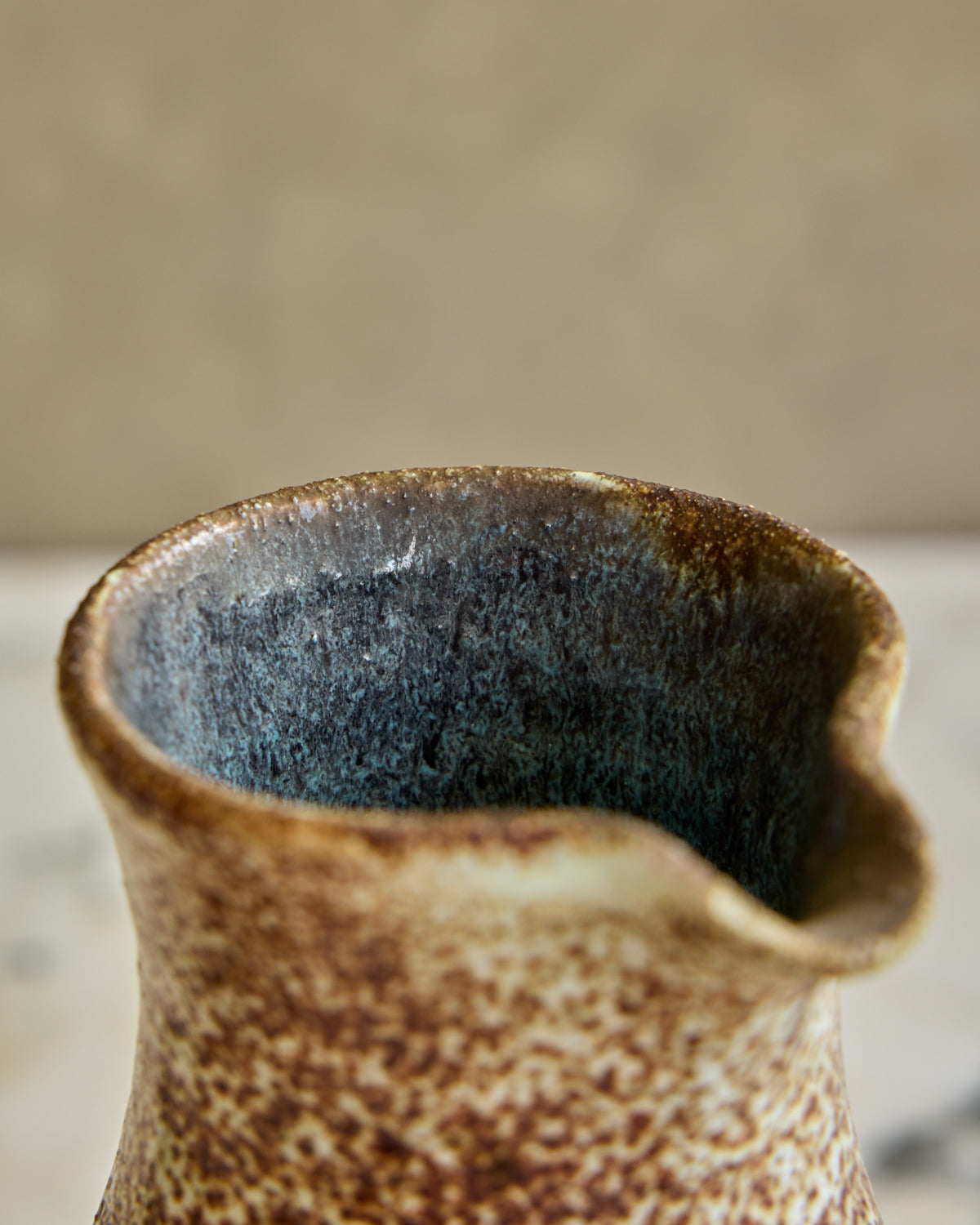 Ceramic Peppered Pitcher