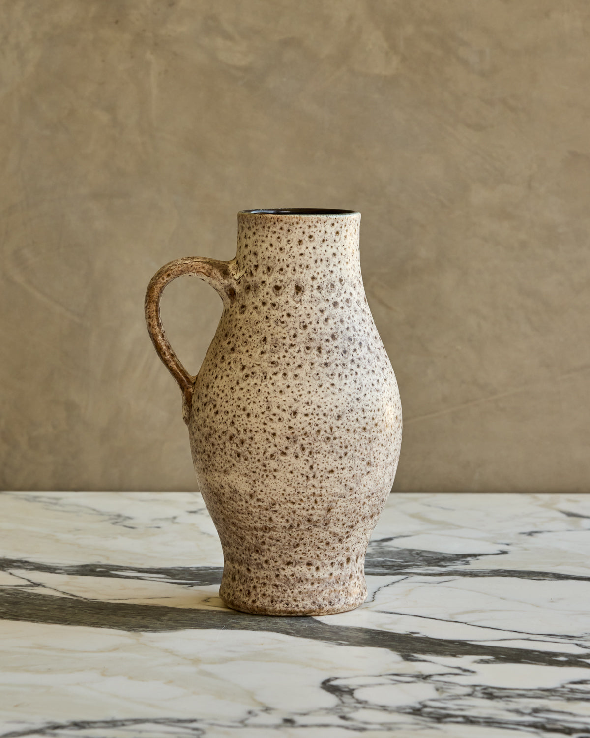 Ceramic Speckled Pitcher