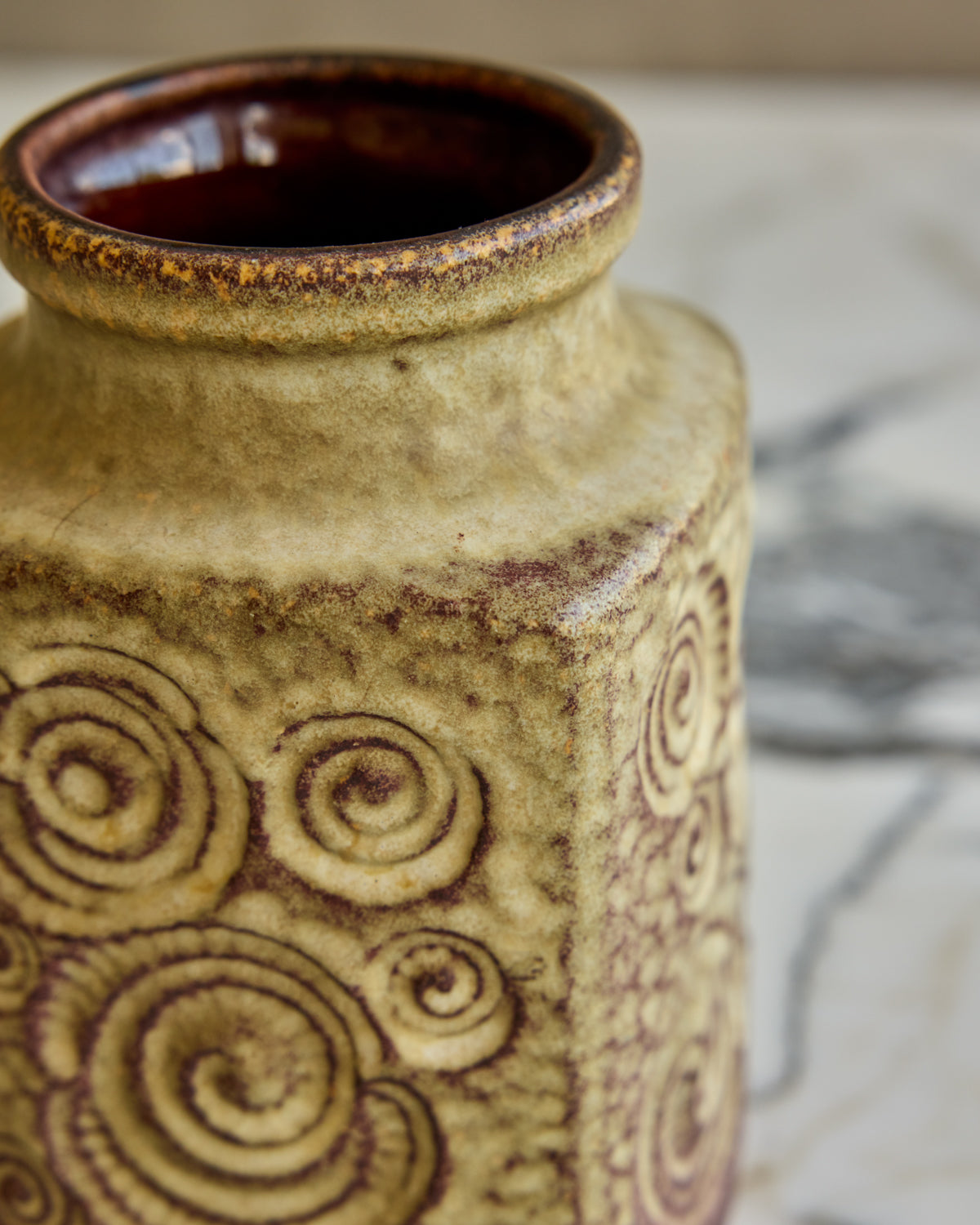 Coil Pattern Vase