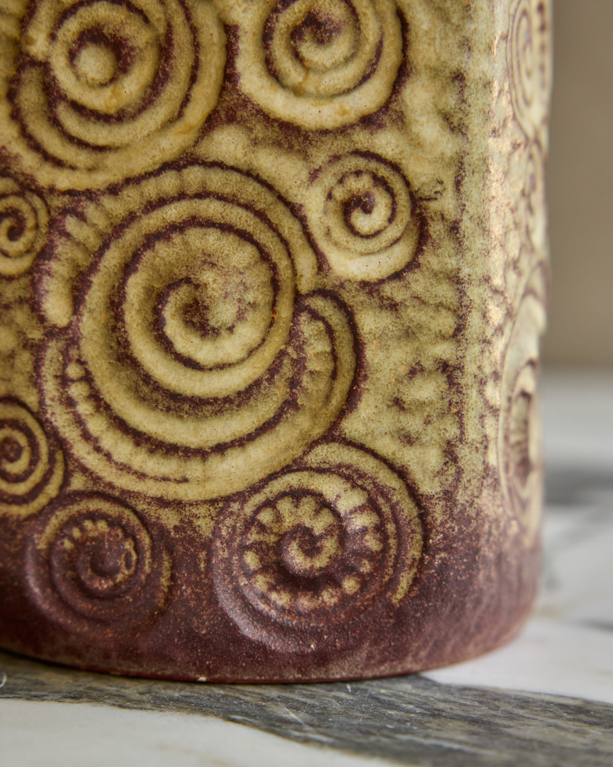 Coil Pattern Vase