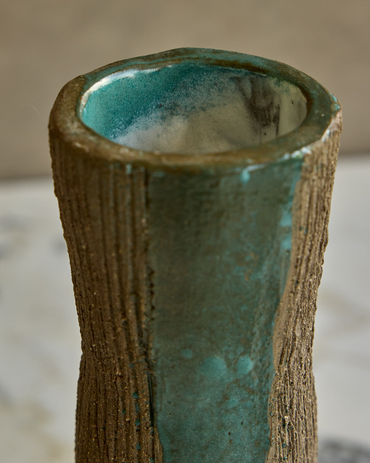 Copper Glaze Vessel