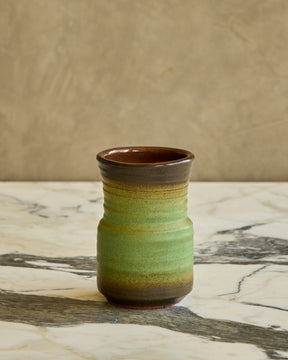 Dark Edge Green Vase