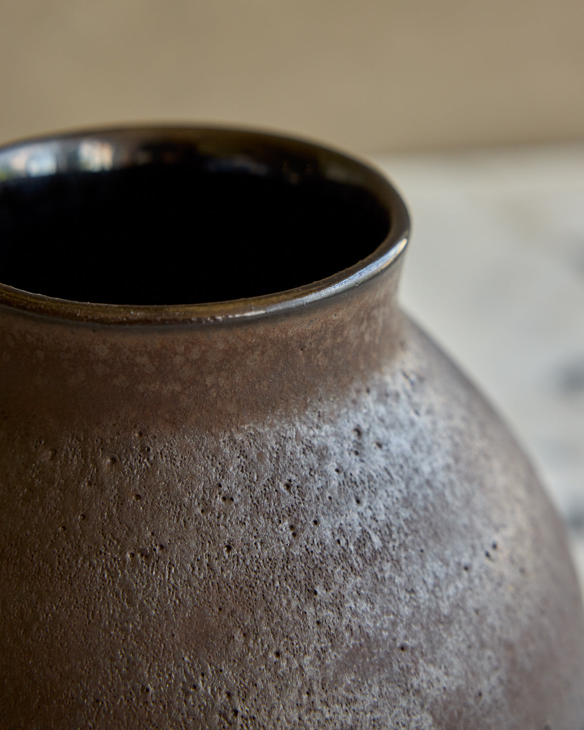 Dark Hemisphere Vase
