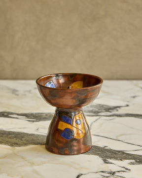 Mid-Century Dutch Ceramic Candle Holder