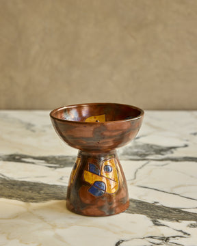 Mid-Century Dutch Ceramic Candle Holder