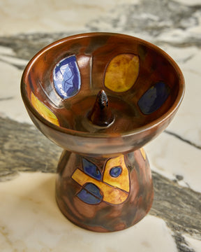 Mid-Century Dutch Ceramic Candle Holder