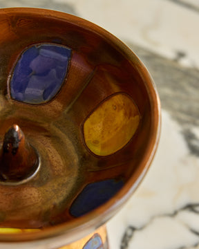 Mid-Century Dutch Ceramic Candle Holder