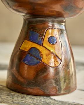 Mid-Century Dutch Ceramic Candle Holder