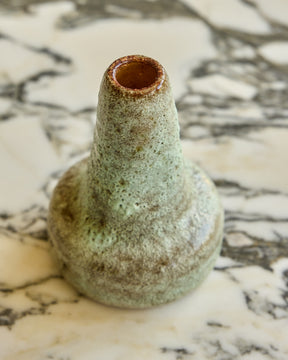 Sea Foam Ceramic Bud Vase