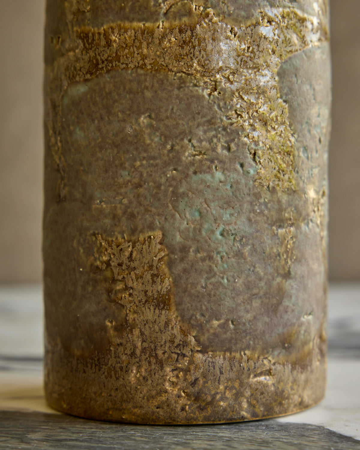 Slab Cylinder Vase