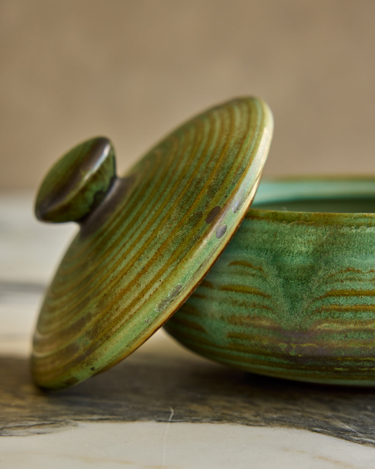 Ceramic Bowl with Lid