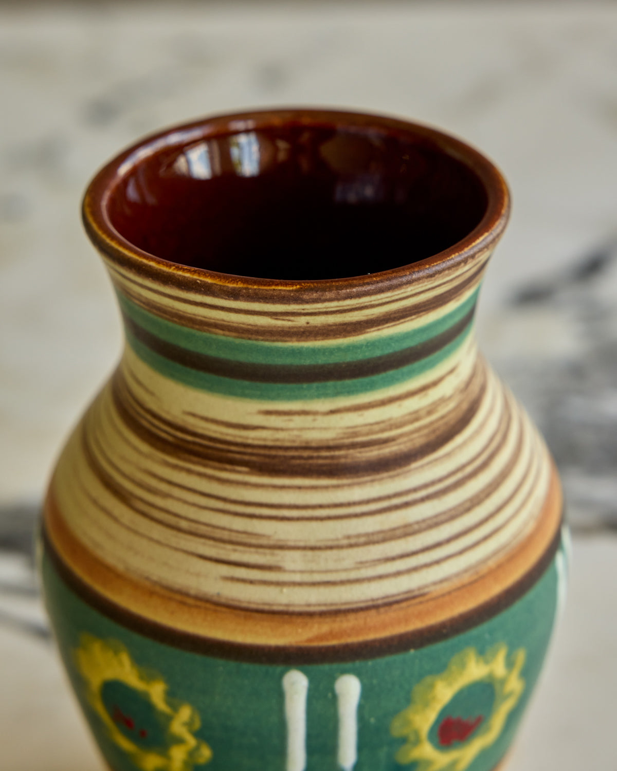 Ceramic Sun Vase