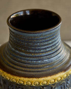 Midnight Glyph Vase