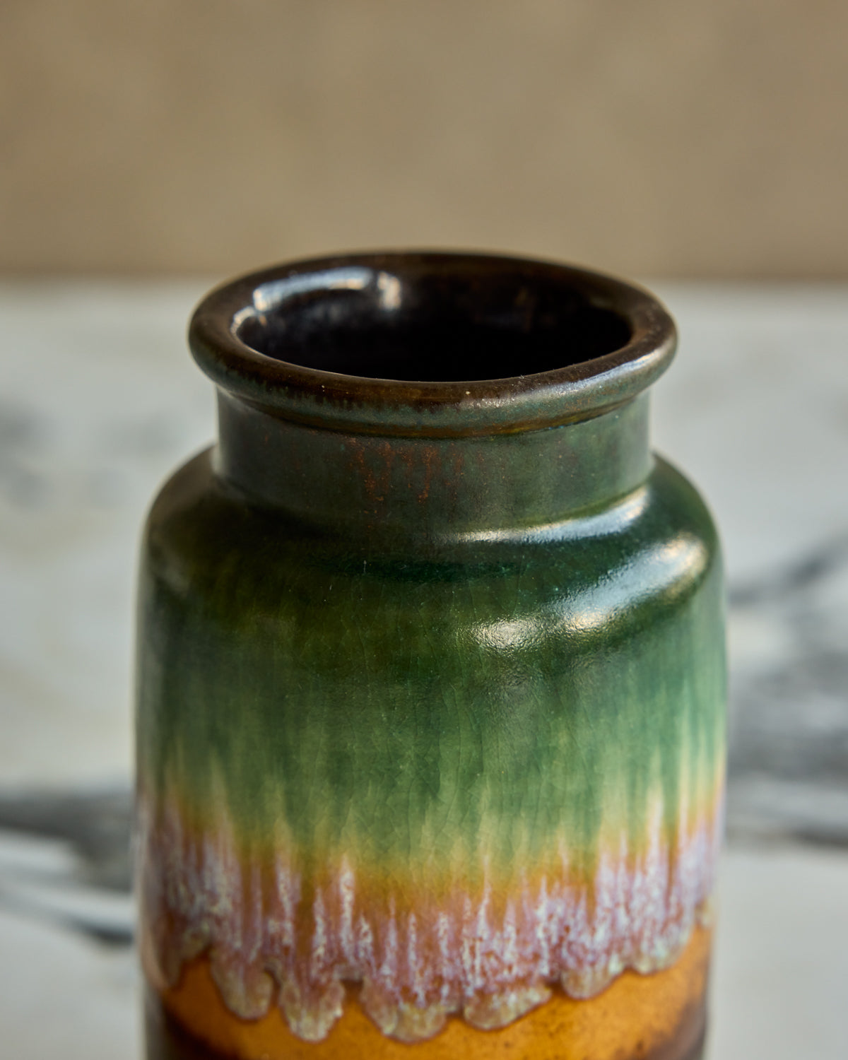 Multi-Glaze Vase