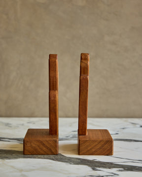 Pair of Wooden Hands Bookends