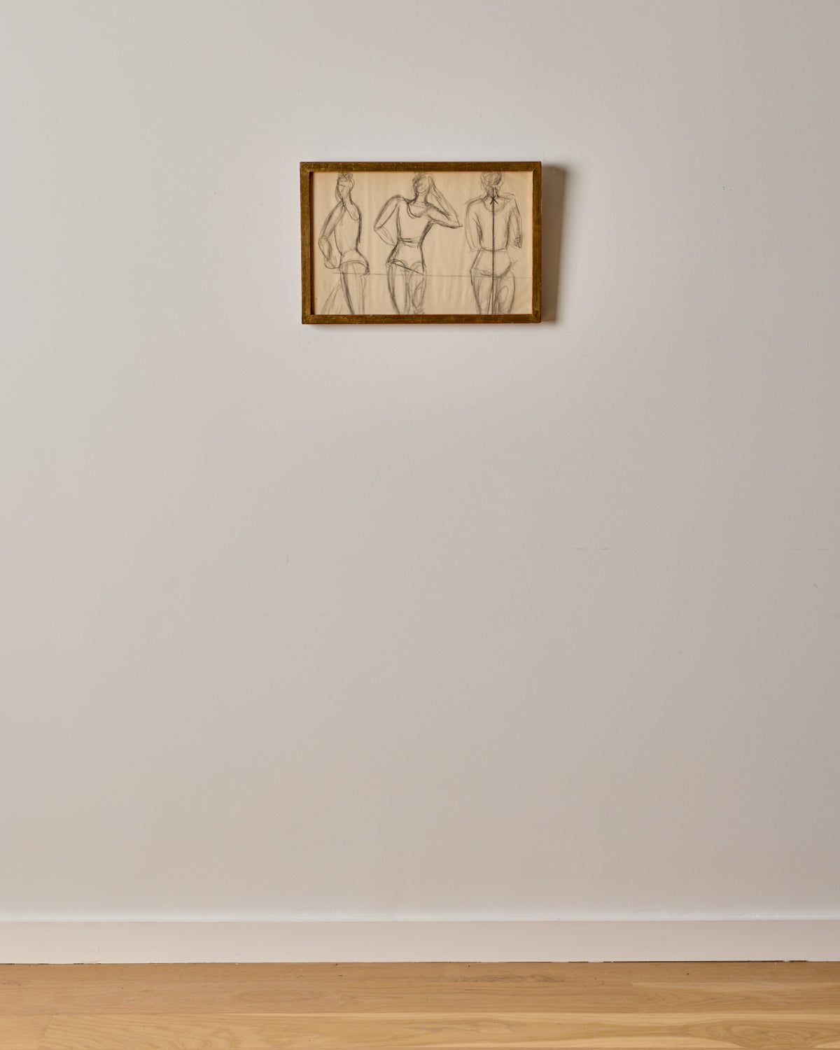 3 Figures in Graphite