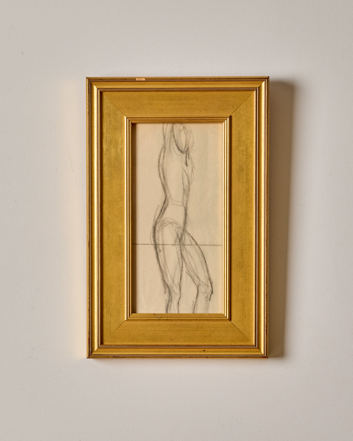 Charcoal Figure Study - Stretching Up