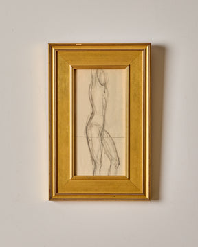 Charcoal Figure Study - Stretching Up