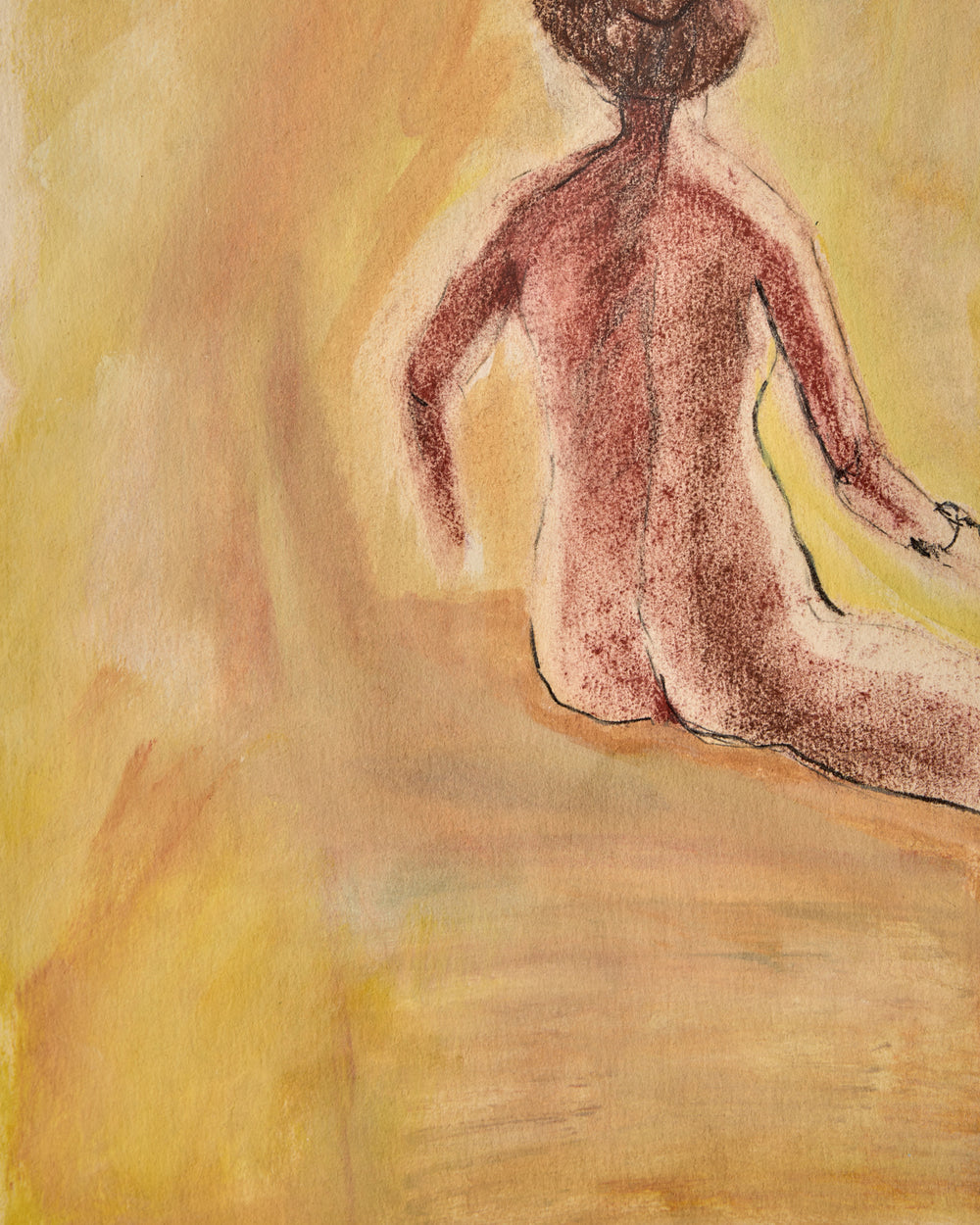 Figure Study in Watercolor