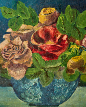 Roses in Bowl Still Life
