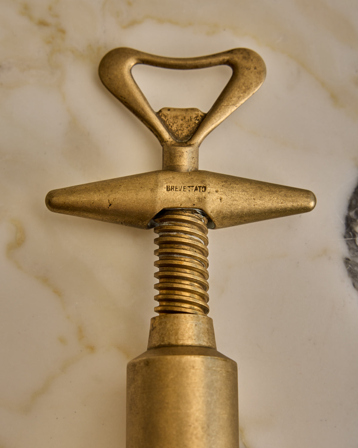 Brevettato Brass Corkscrew