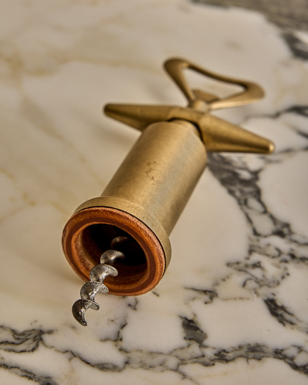 Brevettato Brass Corkscrew