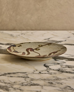 Brushstroke Ceramic Plate