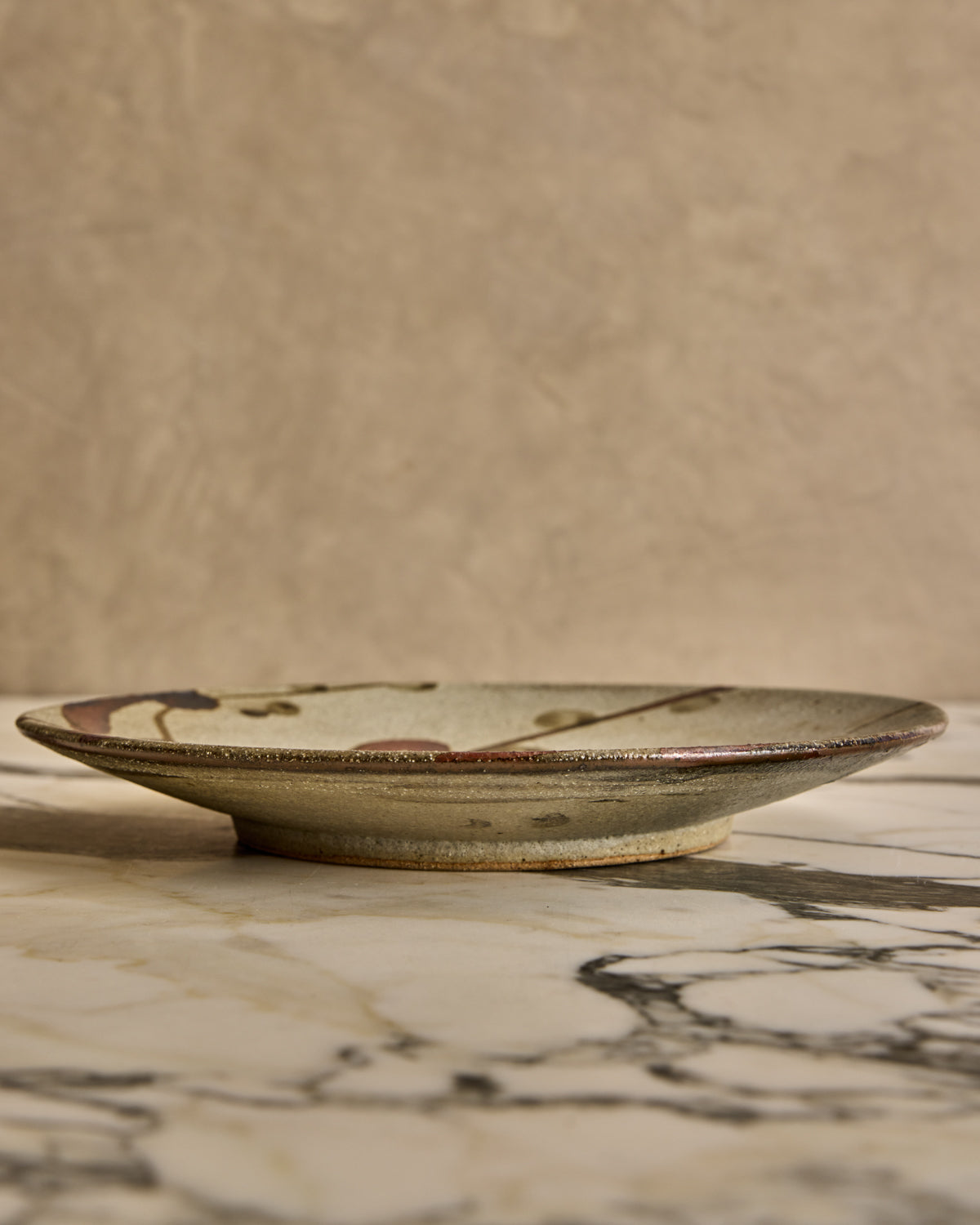 Brushstroke Ceramic Plate