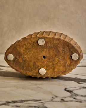 Large Fluted Ceramic Vase