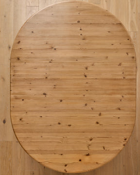 Danish Round Pine Dining Table