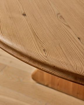 Danish Round Pine Dining Table