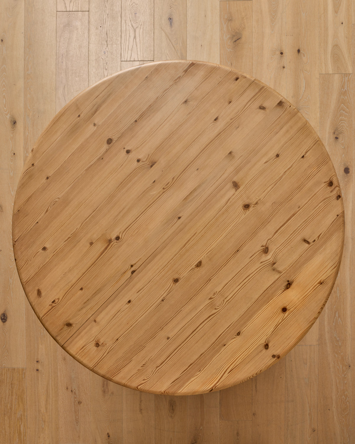 Danish Round Pine Dining Table