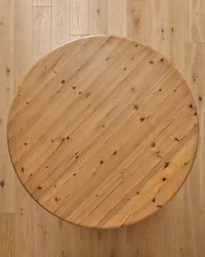 Danish Round Pine Dining Table