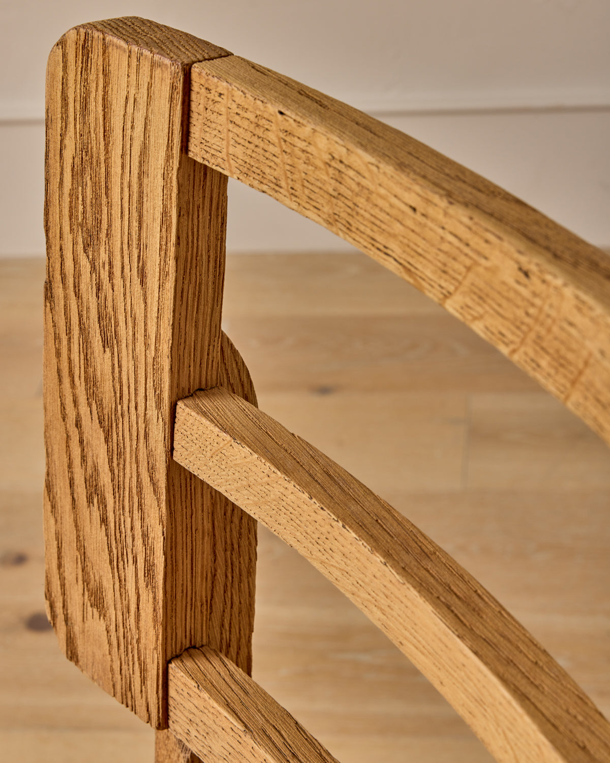 Woven Rush Oak Dining Chairs