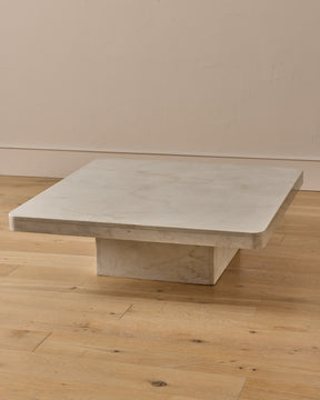 Large Marble Square Coffee Table