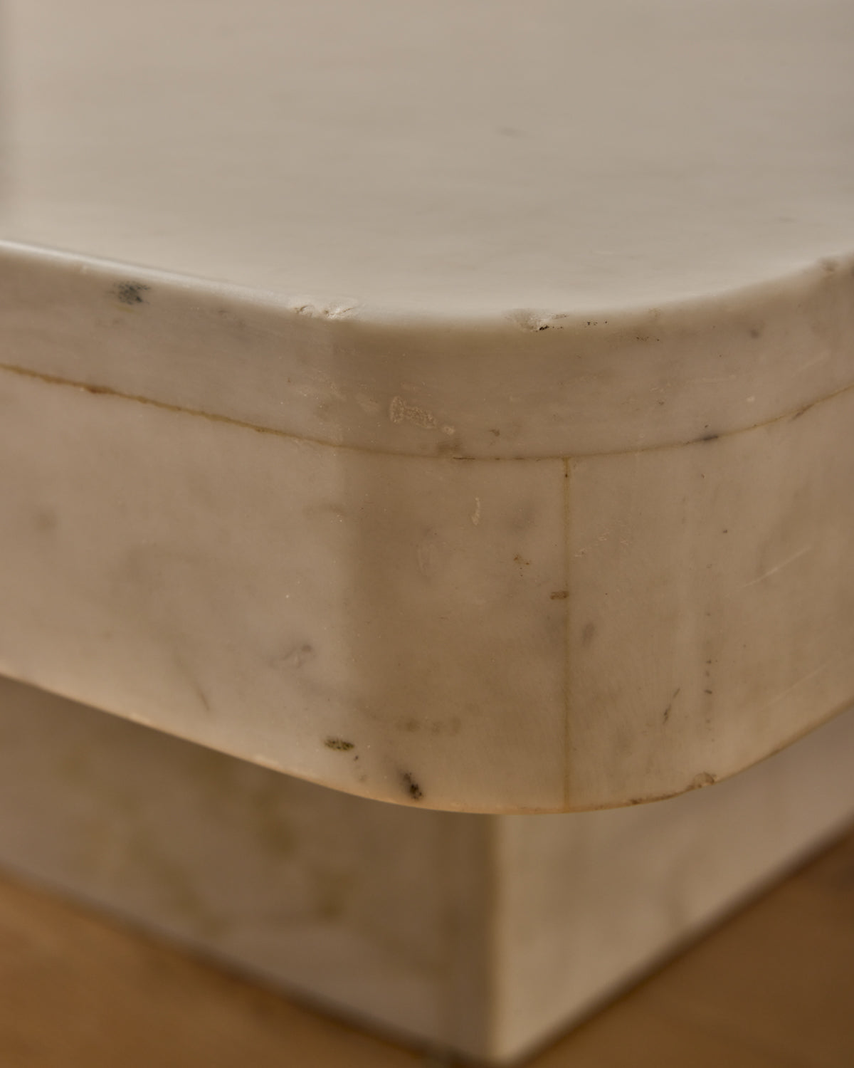 Large Marble Square Coffee Table