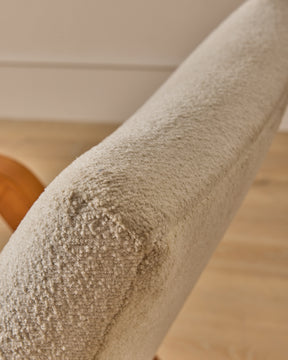 Pair of Mid-Century Beech Lounge Chairs