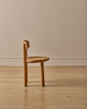 Pine Dining Chairs with Swivel Backrest