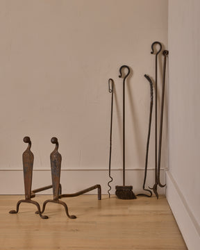 Iron Fireplace Set