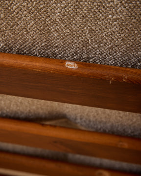 Pair of French Oak Lounge Chairs